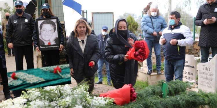 ‘Akrep Nalan’ Bodrum’da son yolculuğuna uğurlandı