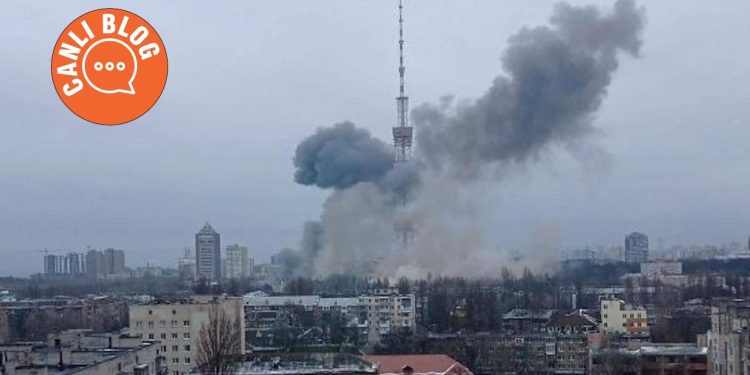 Canlı blog | Rusya, Kiev’de televizyon kulesini vurdu: En az beş ölü