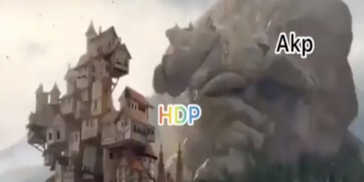 HDP İstanbul eş başkanından CHP göndermeli video