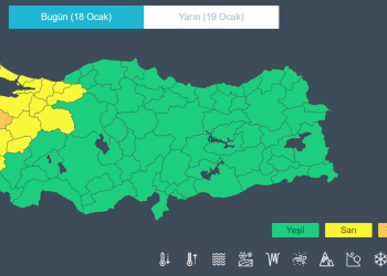 Meteoroloji’den turuncu ve sarı kodlu uyarı