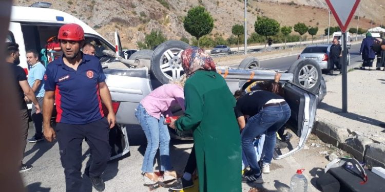 Tokat’ta kaza: 1 çocuk öldü, 4 yaralı
