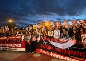 Ankara Garı’nda katledilenler Kadıköy’de anıldı